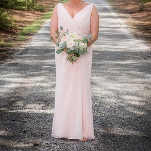 Bridesmaids dress from Davids bridal.